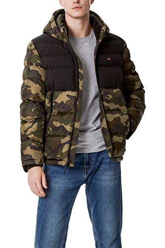 Image of Tommy Hilfiger Men's Classic Hooded Puffer Jacket (Standard and Big & Tall)