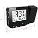 Queta Projection Alarm Clock, Digital Clock with Time, Temperature ...