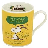 「 PEANUTS ( ピーナッツ ) 」 マグカップ 約320ml NATURE イエロー 日本製 SN1302-11