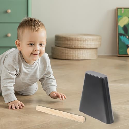 image for Abaodam Metal Steel Cow Bell with Drum Stick Noise Makers Handheld Mus