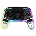 Produktbild Snakebyte GAMEPAD RGB 4 - transparenter Wireless Controller für PlayStation 4, einstellbare RGB-Beleuchtung, starker Akku, belegbare Zusatztasten [video game]