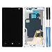 Produktbild Für Nokia Lumia 1020 Display Full LCD Komplettset SET mit Rahmen Touchscreen Glas Scheibe Ersatzteil Zubehör + Werkzeug Opening Tool