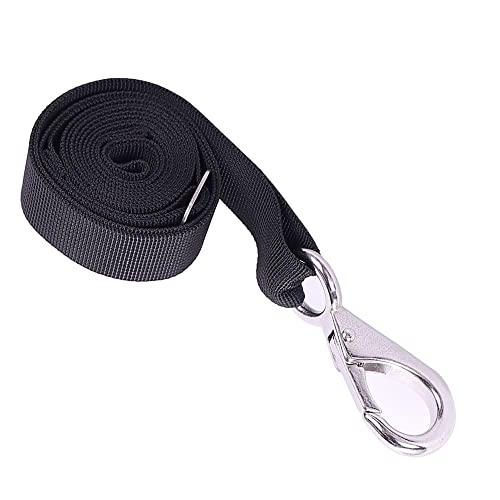 Adjustable Bimini Top Straps,Boat Awning Webbing Straps With Stainless Stee Snap Loops,Bimini Top Hardware,Marine Nylon Top Straps Adjustable From 42" - 74", Boat Awning Hardware 2Pcs #TOP3