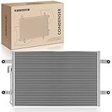 A-Premium Air Conditioning A/C Condenser Compatible with 2010 2011 2012 Freightliner Cascadia, Coronado, Replace# 2267126001