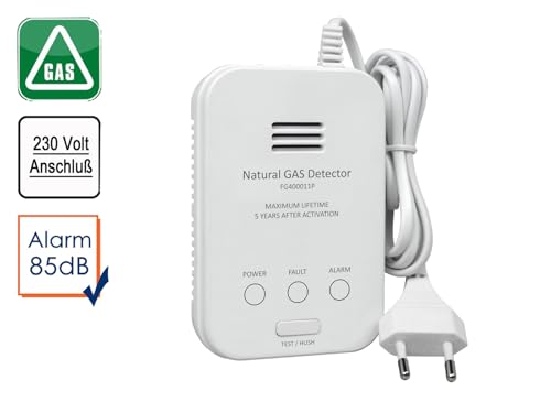 ELRO FG4000P detektor gazu ziemnego (metan) - 230 V