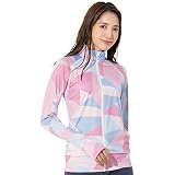 FELLOW ラッシュガード UVカット 接触冷感 フードなし レディース スタンドカラー ジップ スタンド衿 長袖 UPF50+ トリコ LLサイズ