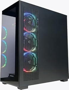 CyberpowerPC Gamer Master Gaming PC, AMD Ryzen 5 8400F 4.2GHz, GeForce RTX 5060 8GB, 16GB DDR5, 1TB PCIe 4.0 SSD, WiFi Ready & Windows 11 Home — photo 5 of 6