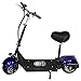 GRAN SCOOTER ELECTRIC VEHICLES CityRoad 900W/12aH (Velocidad Máx. 35Km/H, Autonomía 30Km, Batería Extraíble, Sillín y Manillar Desmontable) - Azul