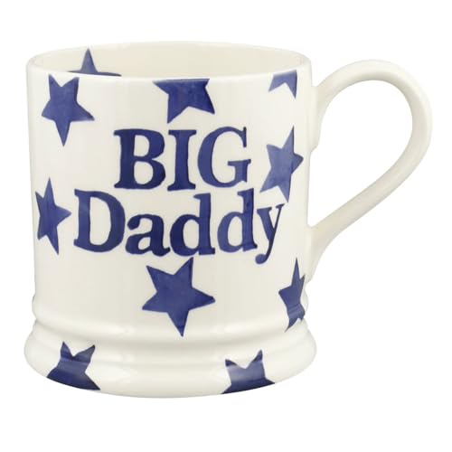 Image of Emma Bridgewater Big Blue Star Big Daddy 1 Pint Mug