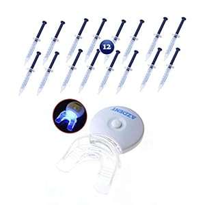 Tandenbleekset, 3D LED Tandenbleekset, 12x Gelspuiten En 1X Mondbakken, Veilig Tanden Bleken Thuis, Verrijkt Met…