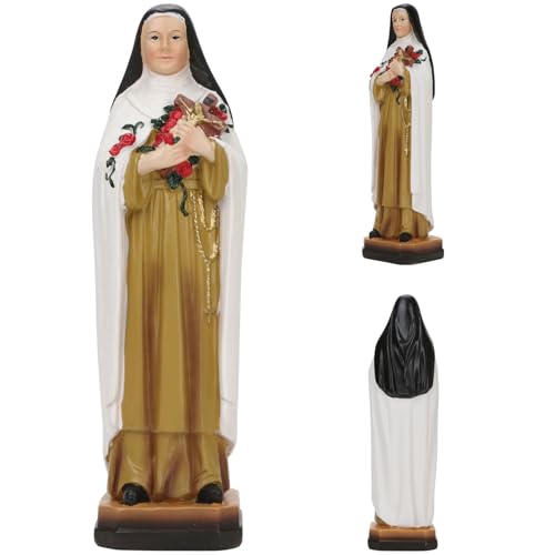 Estatua de Santa Teresa de Lisieux de Resina 8.2x2.4x2.2 in