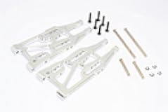 EPTNNASO for 1/10 Bullet MT/ST 3.0 Flux 101213 Upgrade Parts Aluminum Front Suspension Arm - 1PR Set Silver