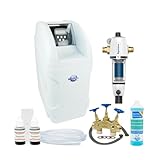 Weichwasseranlage Entkalkungsanlage MKC40 Entkalker - Wasserenthärter (Mit Anschlussset 4)