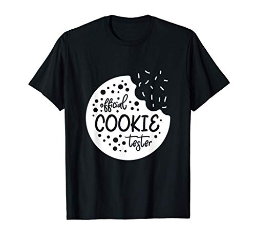 Probador De Galletas Oficial Navidad Hornear Vacaciones Camiseta