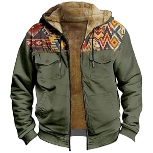 HGWOPGASD Veste Polaire À Capuche pour Hommes Veste D Hiver pour Homme Veste Mi Saison Homme Veste Homme Travail Pull Homme Chaud Veste De Travail Chaude Homme Hiver Parka Homme Veste Polaire De
