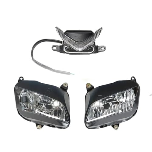 Phares Avant Moto pour CBR600RR Solution de Remplacement contre Optique Ternie
