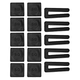 DIYEAH 5 Juegos Accesorios para la abrazadera de ventiladores de techo fans de clip ventilador de techo equilibrando pesos piezas de repuesto del ventilador de techo Epoxy