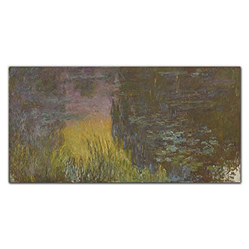 Impression sur verre lys de l'eau pour créer une ambiance sereine et poétique