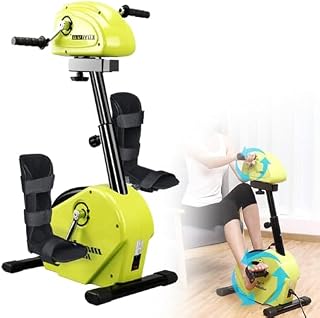 Pedaleador eléctrico para Personas Mayores y en rehabilitación, con Resistencia Ajustable para ejercitar Las piernas y Adelgazar.