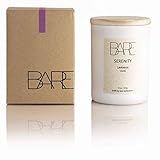 Bare Kollections - Soy Candles, 11 oz. (Serenity) Hand Poured in USA | Long Lasting Candle | Luxury Candle | Birthday Gift Ideas | Women Gifts