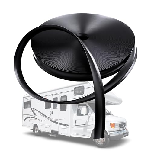 1 RV Vinyl Trim Molding Insert 120FT RV Weather Stripping Exterior Screw Cover Trim Molding Exterior Camper Weather Stripping Camper Trailer Roof Corner Gutter Seal Black