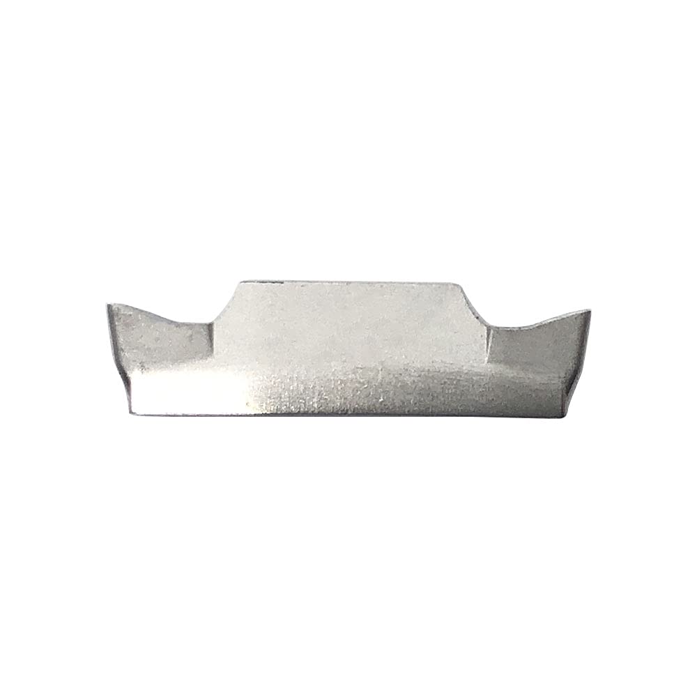 GBJ 10pcs MGGN400-M Aluminum Grooving Cutting Inserts Carbide Part-Off Inserts Aluminum Lathe Inserts Cutters for MGEHR/MGIVR Lathe Grooving Cut-Off Inserts (MGGN400-M Aluminum)