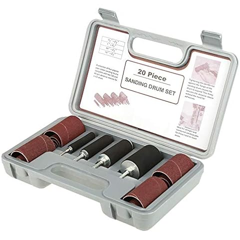 Kit de Herramientas de Lijadora de Husillo de Columna Broco con Estuche Cover