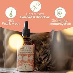 Lachsöl für Katzen mit Omega...