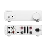 Topping Mini300 wzmacniacz stereo HiFi o dużej mocy, klasa D zrównoważony, 140 W × 2 przy 4Ω, 124 dB SNR, automatyczna synchronizacja mocy, TRS Balans i RCA, wzmacniacz biurkowy do głośników pasywnych