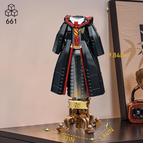 Image of Vziimo Magic Robe Building Set, MOC Hary Robe Model Kit, Creative Home Office Decor Toy Gift for Teens Adults 14+ (661PCS)