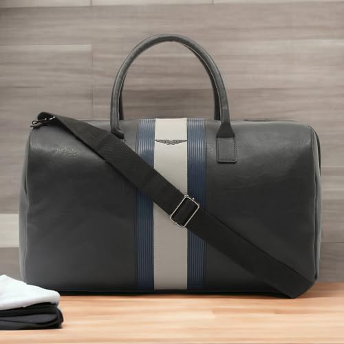 Image of POLICE Morrin Duffle Bag - Black /Navy /Grey