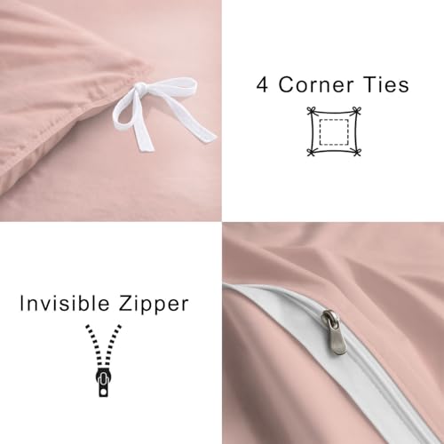 Drap housse papillon et housse de couette fraîcheur botanique