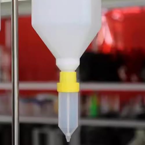 Dispensador de salsa colgante recargable con botella exprimidora de gran capacidad 5