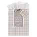 Christian Art Gifts Gift Bag/Tissue Paper Set I Know The Plans Jeremiah 29:11 Bible Verse, Gray Plaid, Medium