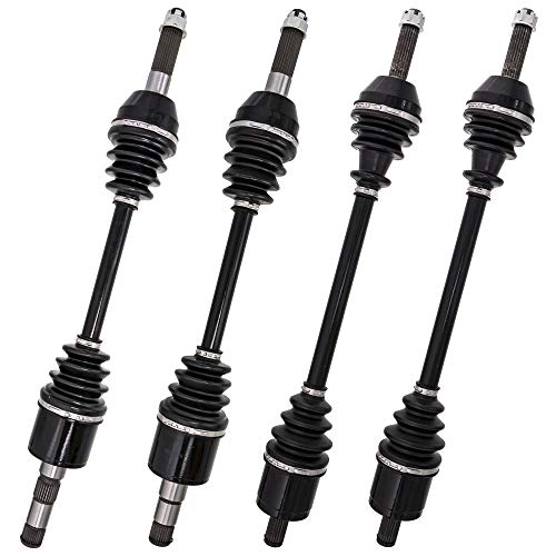 Niche High Strength Front And Rear Left Right Drive Shaft Axle Kit Combo For 2005-2007 Polaris Ranger 500 700 1332285 #TOP5