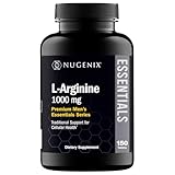 Nugenix Essentials L-Arginine Amino Acid Supplement, 1000 mg, 150 Tablets