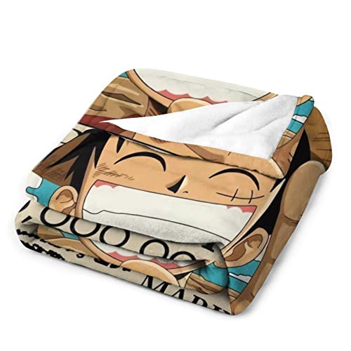 Anime Blanket 60" X 50" Flannel Fleece Throw Blankets Super Soft Cozy Warm Plush Bedding For Travel Bed Sofa Beach #TOP5