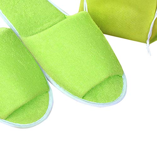 Serenable 4 Pares Descartáveis ​​chinelos Spa