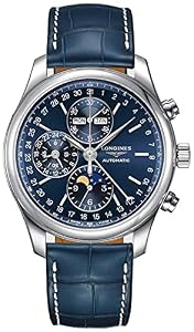 Longines Master Chronograph Automatic Blue Dial Men's Watch