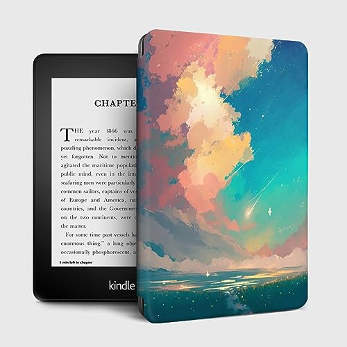 Coque Pour Kindle Cover - Smart Slim Kindle Case Pour Kindle 8Ème Génération Sy69Jl 2016 Avec Veille Automatique (Uniquement Compatible Avec La Version 8Ème Génération 2016) - Meteor Fireworks
