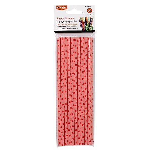 Luciano pitillos de papel biodegradables 19.5 cm 20 pcs miniatura 1