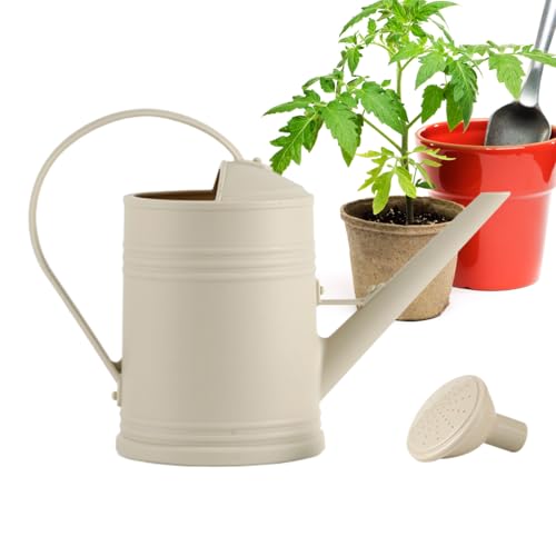 Jarra de riego de plantas - Olla de riego portátil de 2 L, boquilla extendida Herramienta para verter agua, aspersor de ducha desmontable, cola de jardín compacta | Equipo de cuidado de vegetación