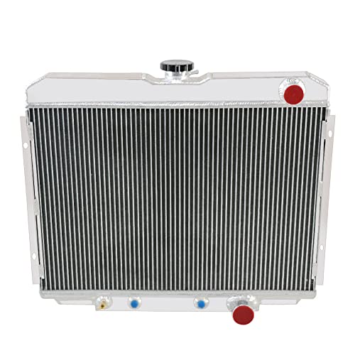 Readycool 4 Row Aluminum Radiator For 1967-1970 Ford Mustang Mercury Cougar Xr-7 V8 289 302 351 #TOP2