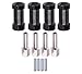 HOPLEX 12mm Wheel Hex Hub with 25mm Offset Extension 4Pcs Hex Drive Adaptor for 1/10 RC Crawler Axial Scx10 D90 Repairing and Upgrading