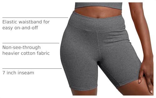 Hanes Women's Stretch Jersey Bike Short by Hanes - Used condition - Image 4