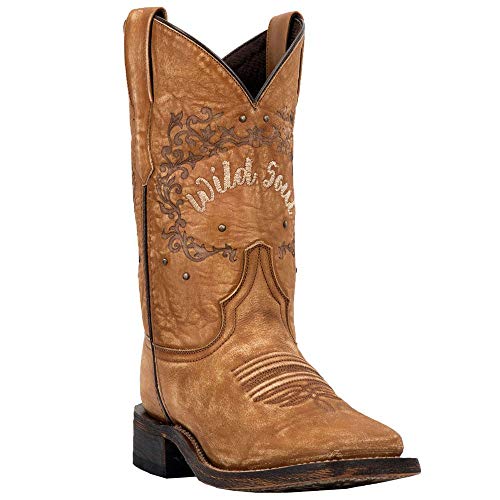 Laredo Ladies Wild Soul Fierce Sq Toe Boots 9.5