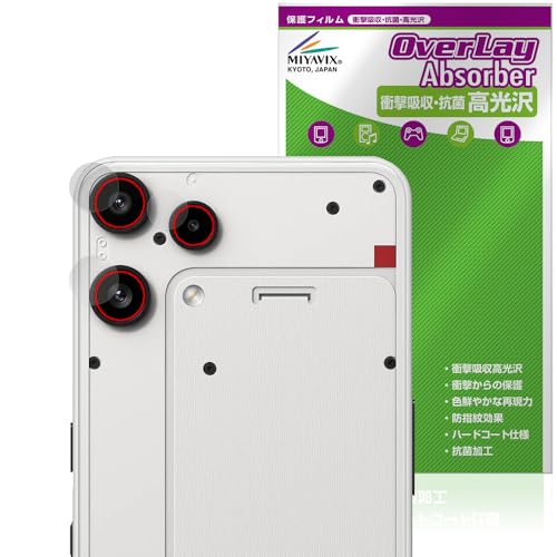 �~���r�b�N�X Nothing Phone (3a) Lite �J���������Y �Ή� �ی� �t�B���� �Ռ��z�� ���� �R�� �h�w�� �h�C�A ���{��