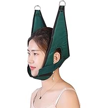 Cervical Neck Traction Device Over Door for Home Use, Portable Overhead Stretcher Hammock for Neck Pain Relief, Physical Therapy AIDS for Neck Decompressor, Arthritis, Disc Bulges
