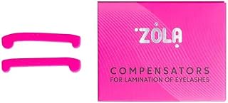 Zola 1 par de compensadores de laminación de pestañas, color rosa