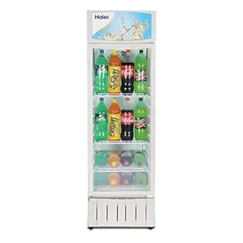Haier HVC-375GHC, Single Door Visi Cooler, 339 Litres Net Capacity